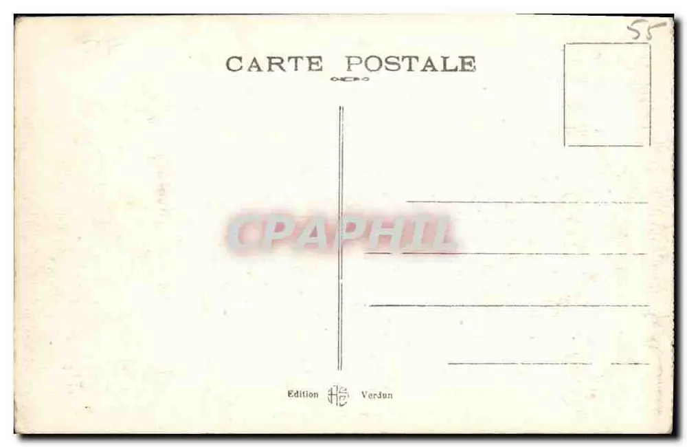 Verdun — O Palácio de Justiça — Edição Verdjun - Verso