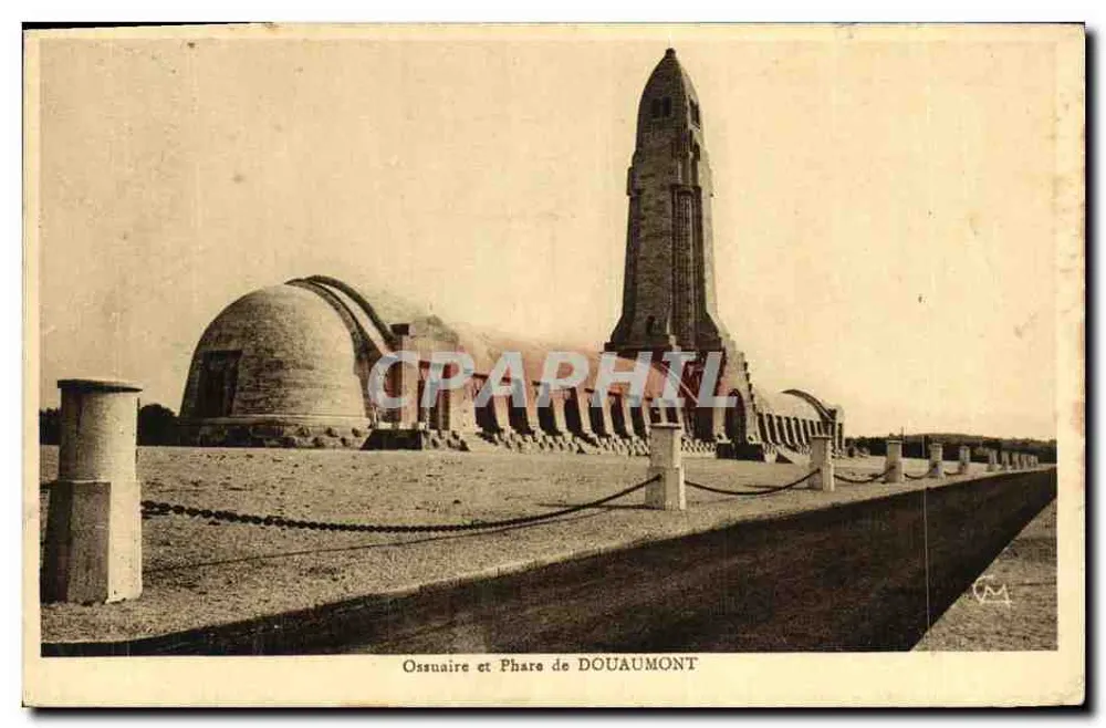 Ossuaire und Leuchtturm von Douaumont — Editions VERDIN M.C. - Vorderseite