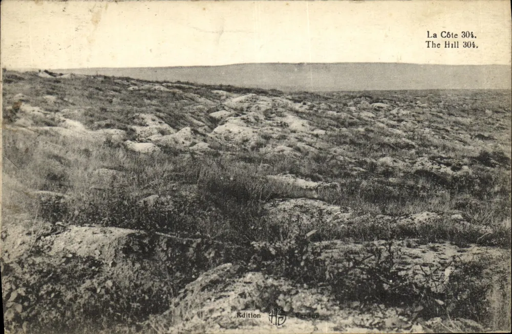 La Côte 304 — Vista panorâmica — Edição H. Verdus - Frente