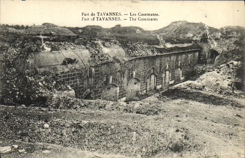 Festung TAVANNES — Die Casemates — Édition Verdun - Vorderseite