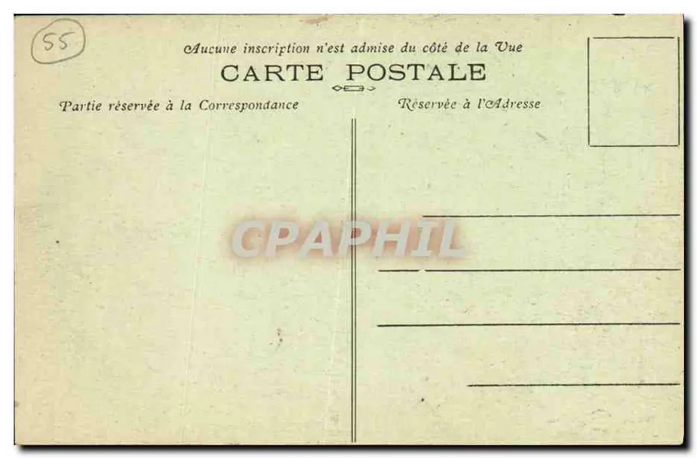 Festung TAVANNES — Die Casemates — Édition Verdun - Rückseite