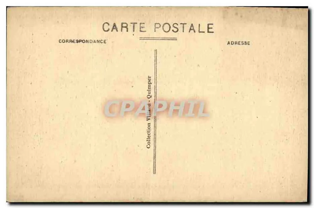 Josselin — Uitzicht op de rivier Oust — uitgever Villard, n° 4945 - Achterkant