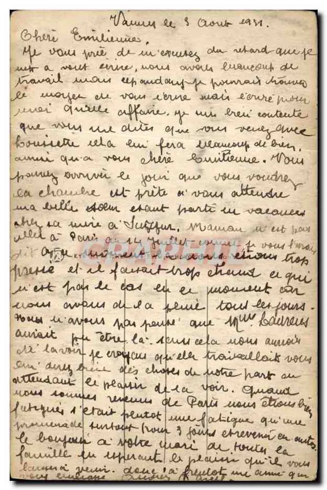Vannes (Morbihan) — O Pai e a Mãe de Vannes — editor anônimo, n° 2.86 - Verso