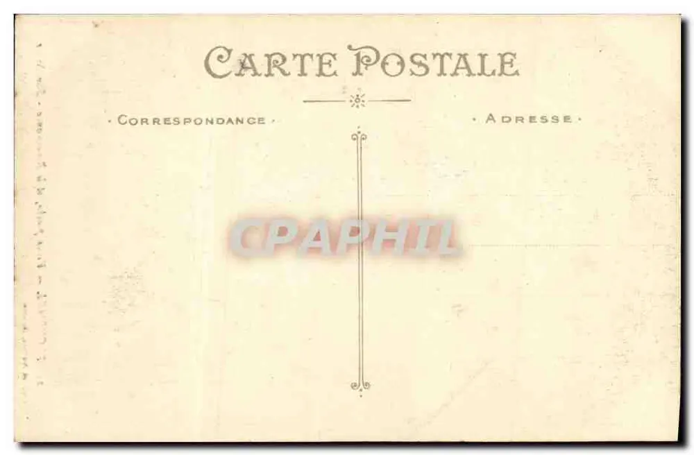 Ploermel — Altes Portal, Renaissance-Stil — Noire-Straße — Artaud et Nozals, Nantes - Rückseite
