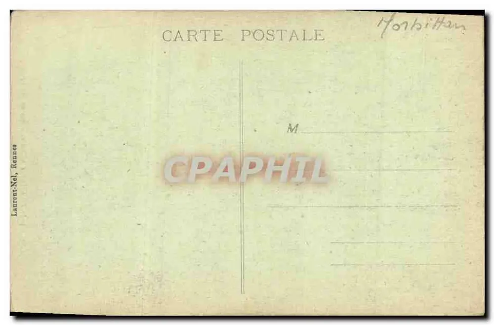 Sainte-Anne d'Auray — Estátua Milagrosa — Éditeur Laurent-Nel, Kenner - Verso