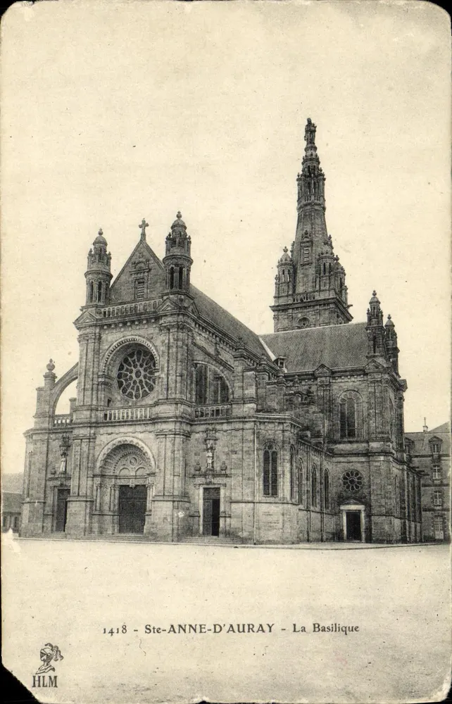 Ste-Anne-d'Auray — La Basilique — HLM, n° 1418 - Vorderseite