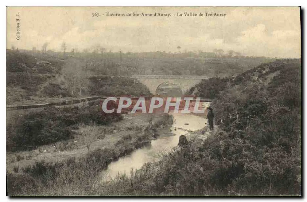 Vizinhança de Ste-Anne-d'Auray — A Vale de Tré-Auray — Coleção H. L., n° 767 - Frente