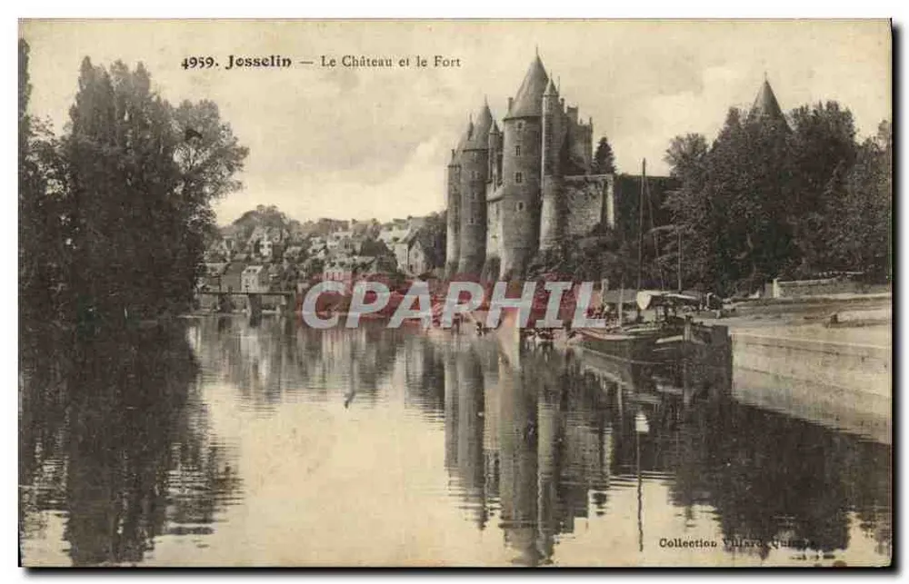 Jesselin — Schloss und Burg — Collection Villard-Quintin - Vorderseite