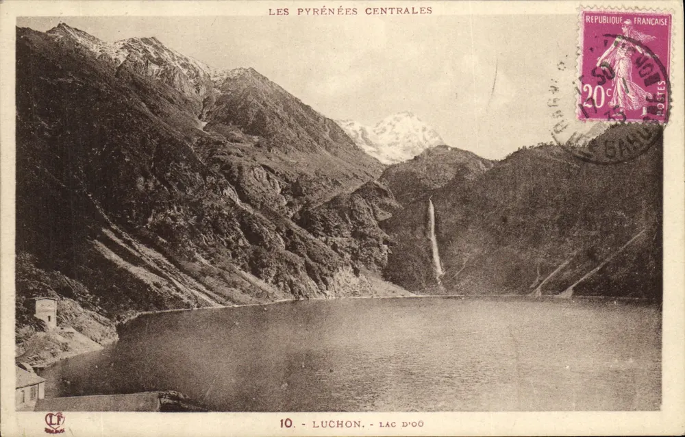 Luchon - Lago de Oò - As Pirineus Centrais - Editor CF - Frente