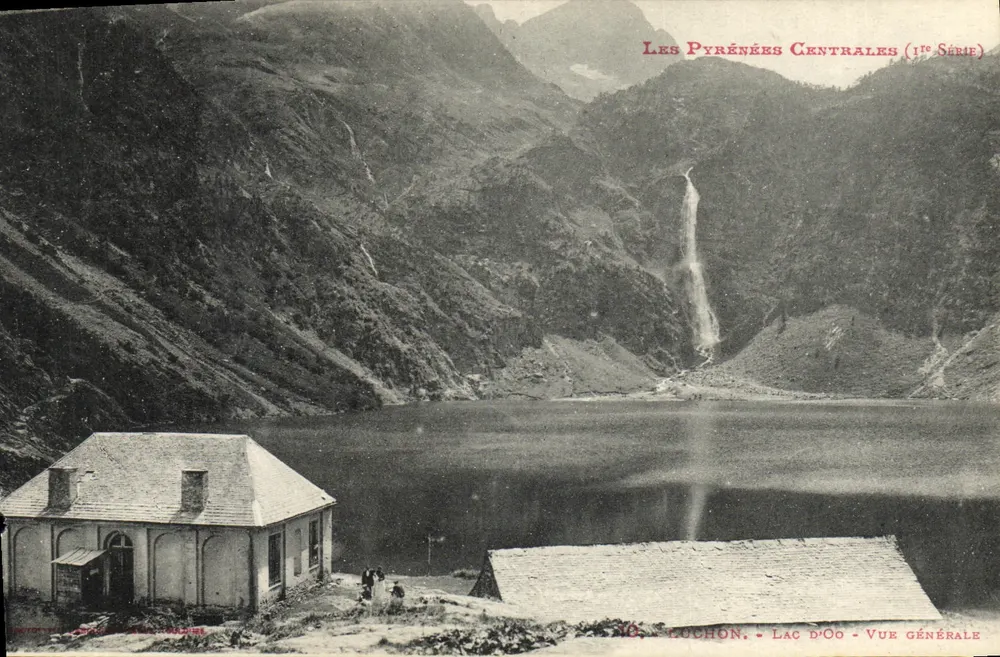 Lago de Oo - Vista geral — As Pirineus Centrais (1ª Série) — Editor Luchon - Frente