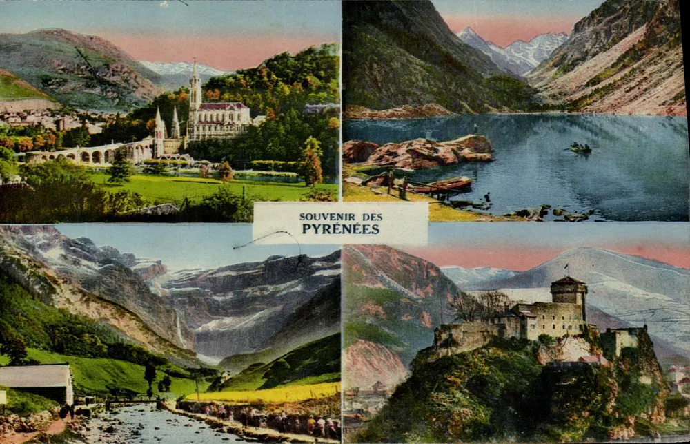 Souvenir dos Pirineus — 70. Souvenir dos Pirineus — Edições Photo F. Guinault - Frente