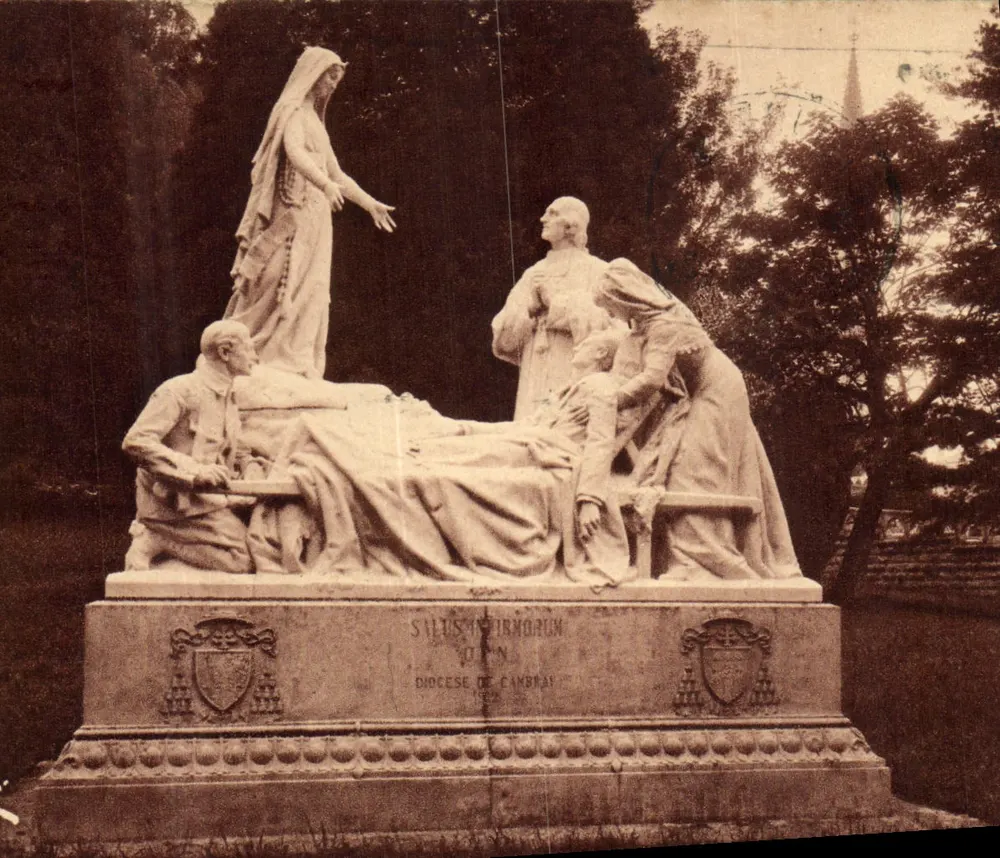 Monumento de Cambray — Nossa Senhora de Lourdes — Éditions Jové, Pau (B.P.) - Frente