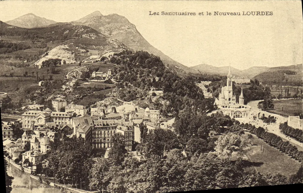 Die Heiligtümer und das neue Lourdes — Édition Alliance Catholique, Lourdes - Vorderseite