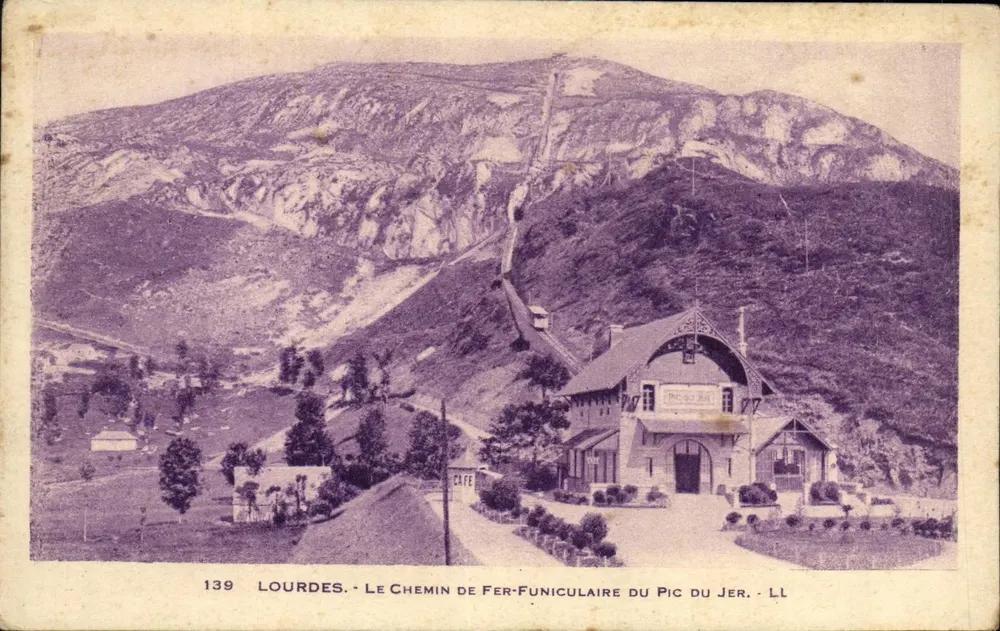Lourdes - Die Schmalspurbahn des Pic du Jer - LL - Vorderseite