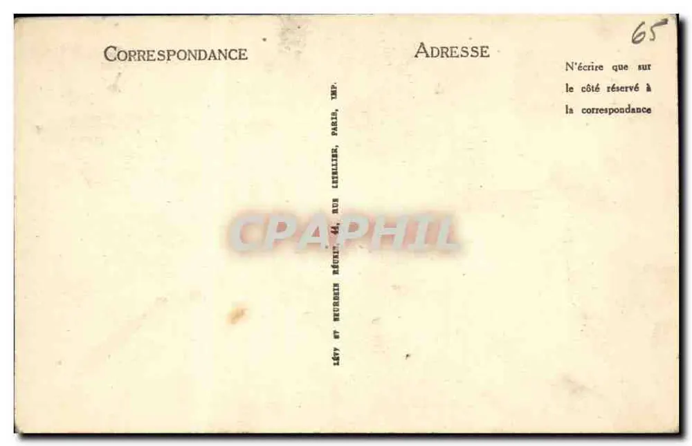 Lourdes - Die Schmalspurbahn des Pic du Jer - LL - Rückseite