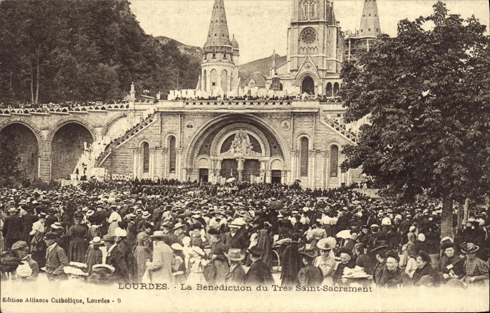 LOURDES - Die Segnung des Heiligsten Sakraments — Edition Alliance Catholique, Lourdes - 9 - Vorderseite