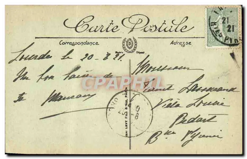 Lourdes — L'Espianade e a Basílica — Selecta - Verso
