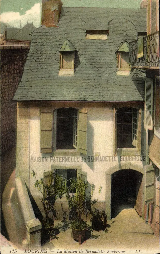 Lourdes — A Casa de Bernadette Soubirous — LL. n°115 - Frente
