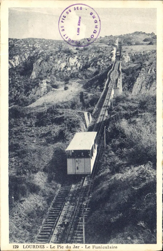 Lourdes - O Pic du Jer - O Funicular — Edição do Pic du Jer, n°129 - Frente