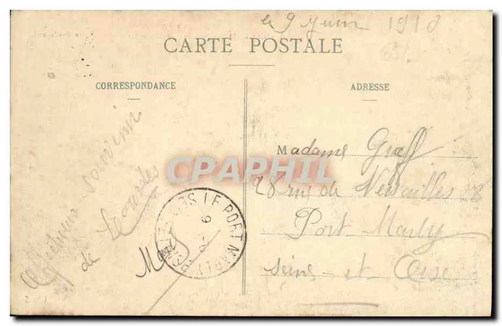 Lourdes — St-Michel, Le Calvaire Breton, Le Basilique — Verlag: Les Pyrénées, Nr. 3 - Rückseite
