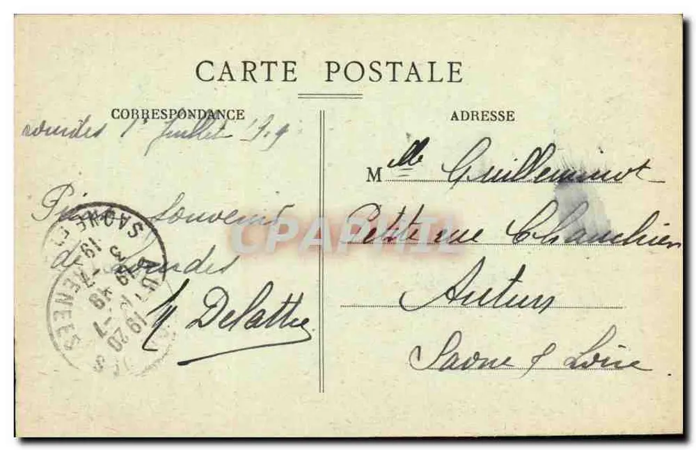 Lourdes — Saint-Michel, Le Calvaire Breton, La Basilique — Sireygeol, phototype, Lourdes - Rückseite
