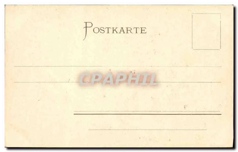 Universidade — Strasbourg i. Els. — Bernhard Wertheimer & Co. Frankfurter a M - Verso