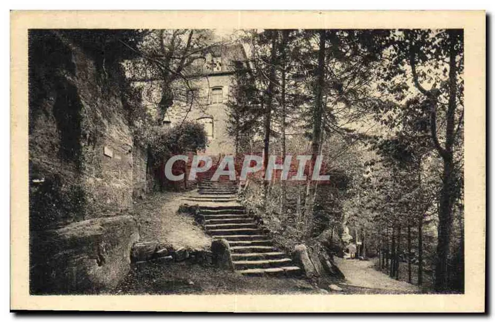 Mont Sainte-Odile — Das Kloster — Verlag: Ch. Bergent, 1, Pozières, Straßburg - Vorderseite