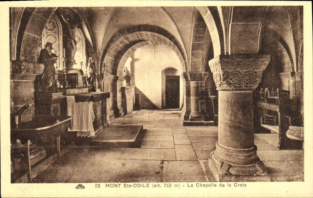 Mont Ste-Odile (alt. 763 m) — Die Kapelle der Kreuz — Verlag: Alsace des Arts Témoins - Vorderseite