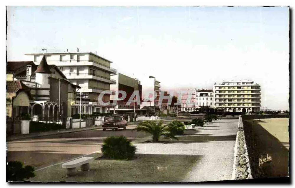 Canet-Plage — Der Seeblick und das Casino — S.N.E. Narbo - Vorderseite