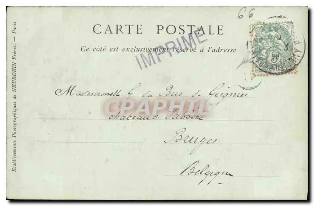 Amélie-les-Bains — Die Tal der Arles-sur-Tech, Blick vom Route de Montbolo — H. Laurent, Collections ND Phot - Rückseite