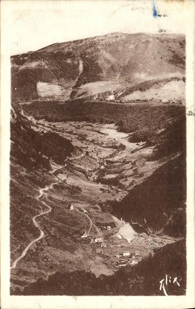 Route des Pic du Midi de Bigorre — Tal der Gripp — Editions ALIX, Bagnères-de-Bigorre - Vorderseite