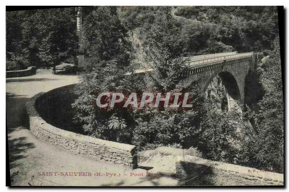 Saint-Sauveur (H.-Pyr.) — Ponte Vachier — B.F. Paris - Frente