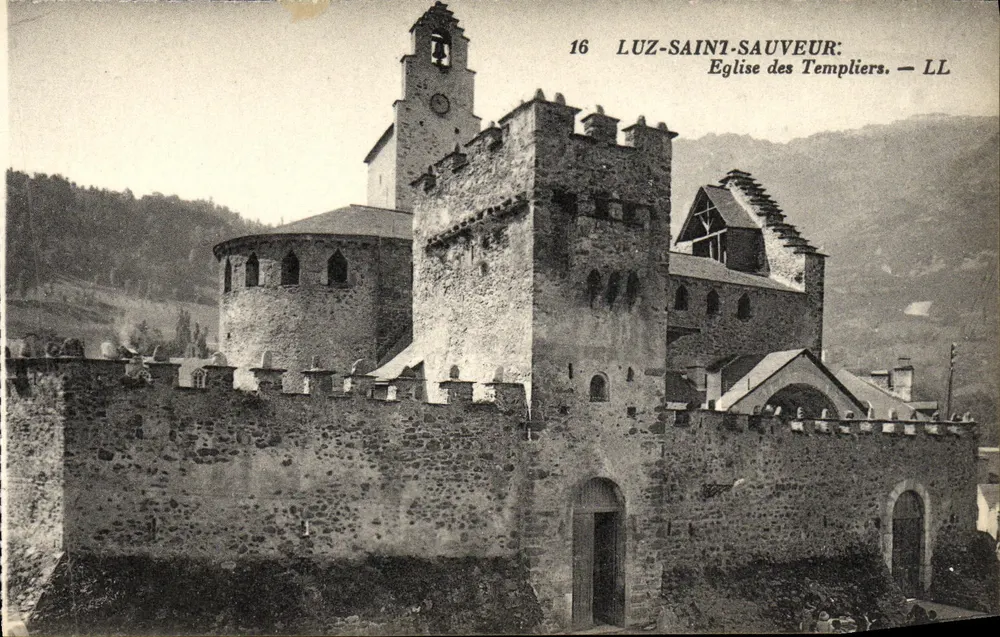 Luz-Saint-Sauveur — Kirche der Templer — LL - Vorderseite