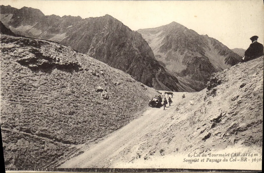 Col du Tourmalet — Gipfel und Pass — BR 3636 - Vorderseite