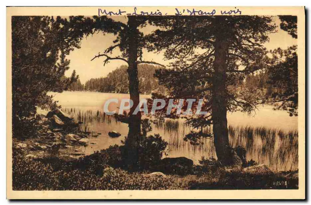 Mont-Louis — L'Etang Noir — Société des Airs Béquiquets, Toulouse - Vorderseite