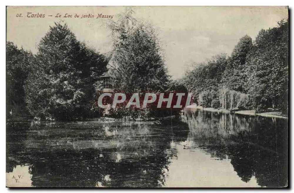 Tarbes — See des Massey-Gartens — A.V. T. - Vorderseite