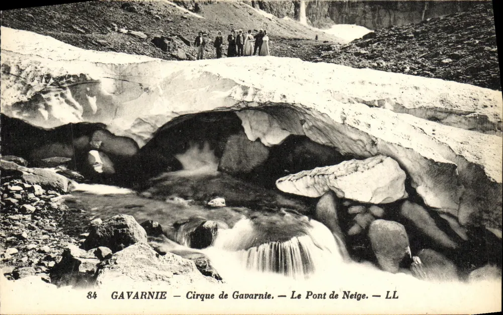 Gavarnie — Cirque de Gavarnie — Le Pont de Neige — LL - Vorderseite