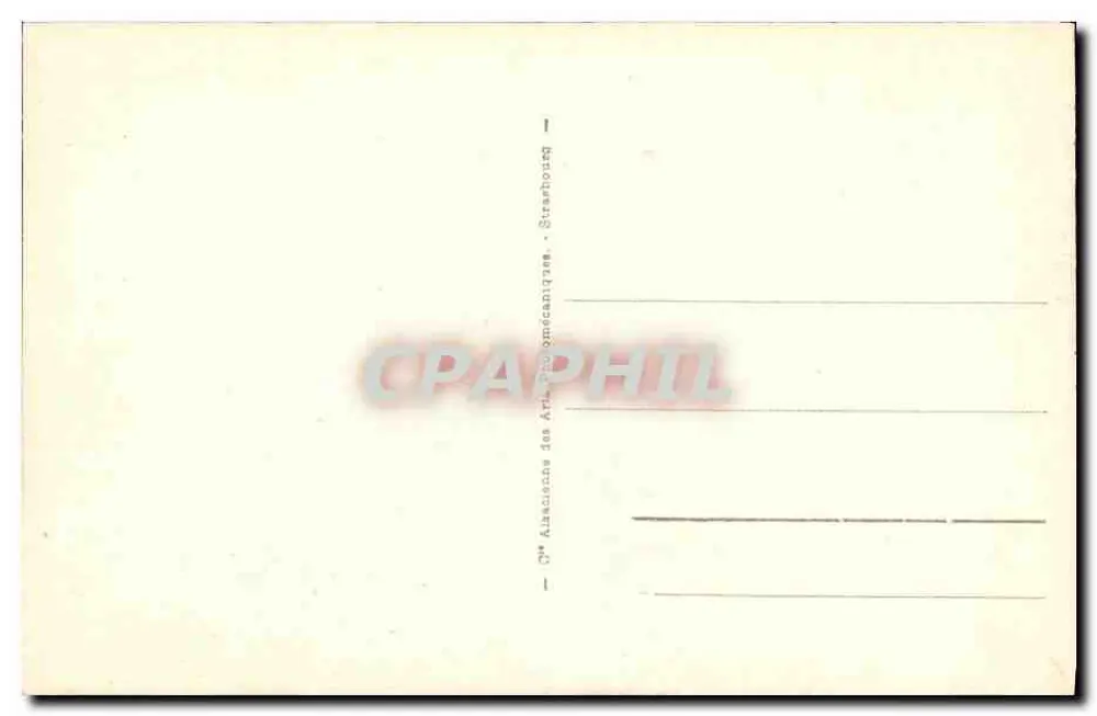 Gavarnie - O Circo e o Gave — Editor: 1re Alliace dos Artes Pedagógicos, Estrasburgo - Verso