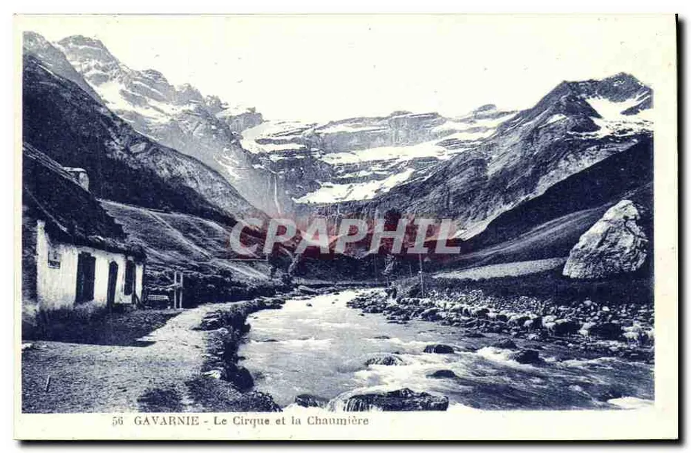 Gavarnie - O Circo e a Chaumière — Edição de Luxo Capelli, Tauterets - Frente