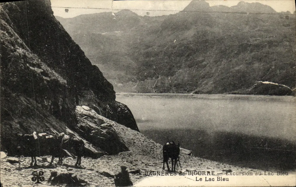 Bagnères-de-Bigorre — Ausflug zum Bleichen See — unbekannter Verleger - Vorderseite