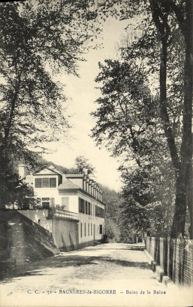 Bagnères-de-Bigorre — Bäder der Königin — Antike Ansichtskarte 52 - Vorderseite