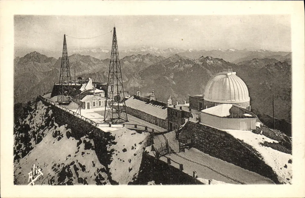 Der Pic du Midi de Bigorre — Das Observatorium und die Pyrenäen — Éditions ALIX, Bagnères-de-Bigorre - Vorderseite