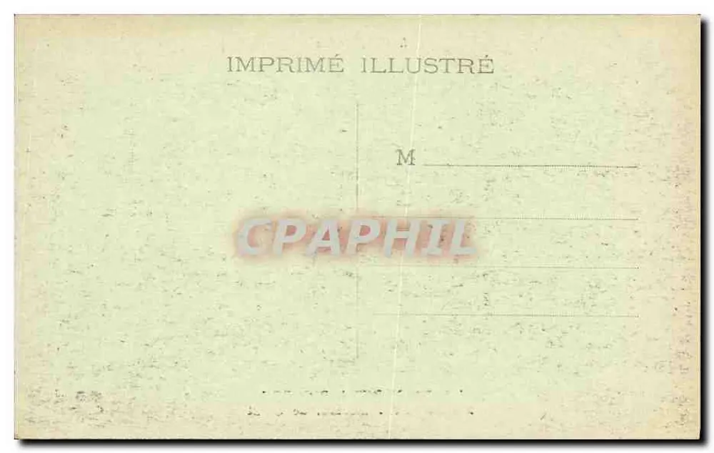Bagnères-de-Bigorre — Thermaler Betrieb von Salut — Imprimé Illustré n°418 - Rückseite