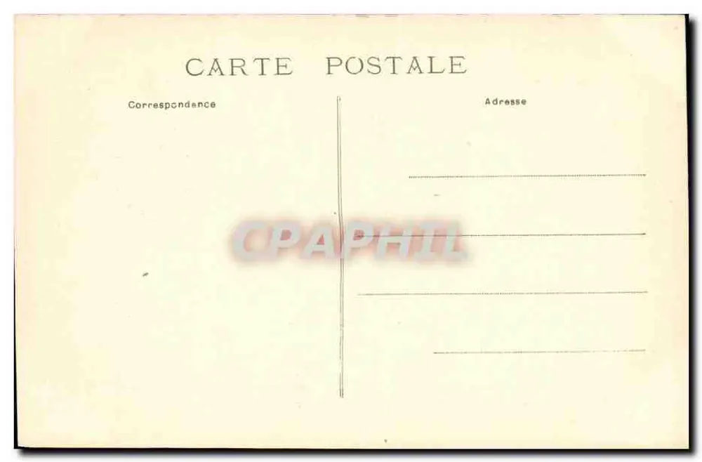 Arredores de Bagnères-de-Bigorre — Vista Geral — Livraria Sajous, Bagnères-de-Bigorre - Verso