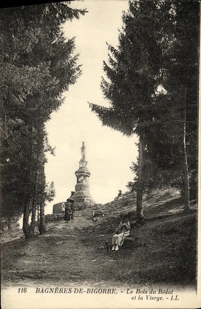 Bagnères-de-Bigorre — Le Bois du Bédat und die Jungfrau — LL, n° 116 - Vorderseite