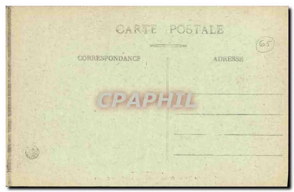 A Cascata de Maubourat — Cauterets (alt. 1089m) — BR - 934 - Verso