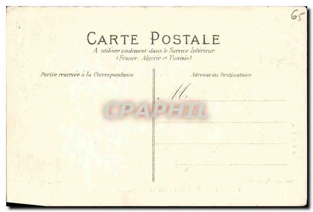 Cauterets — Vallon de Cristail — Balaitous (3146) — I Pirenei — Collezione Broussard, Parigi - Verso