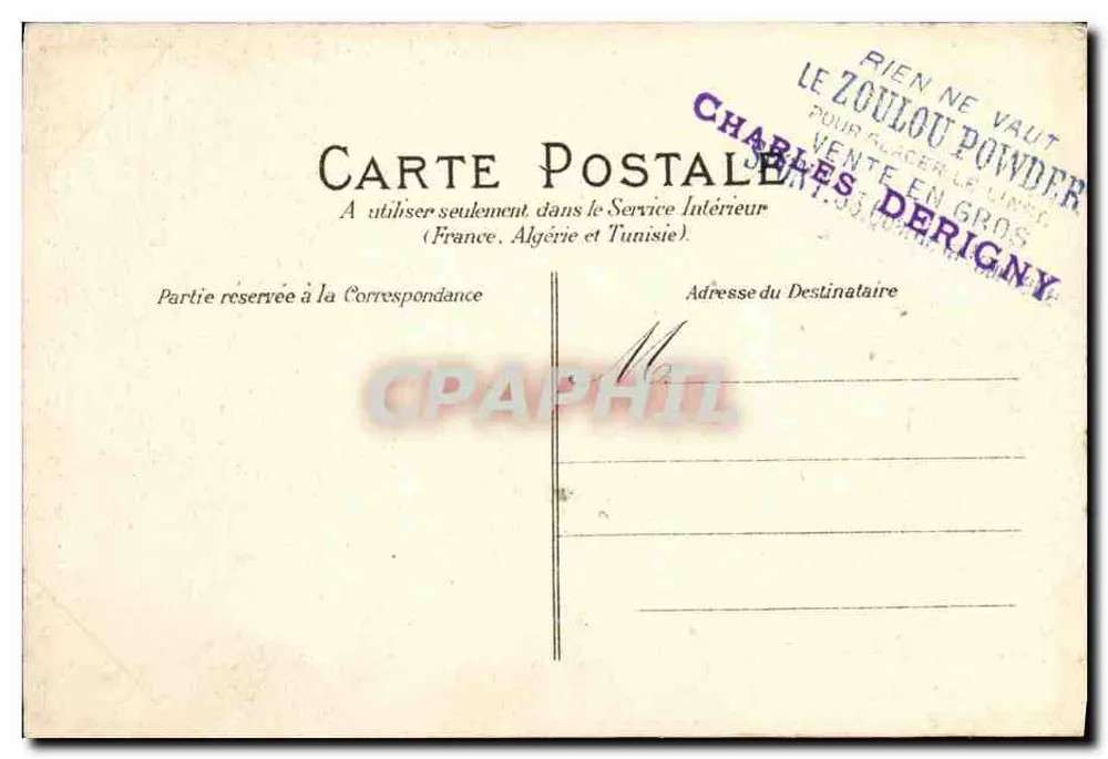 Cauterets — Vale do Marcadou — Os Pirineus - Verso