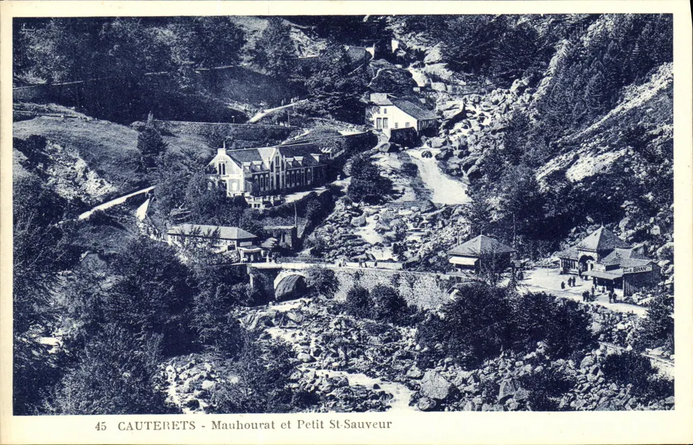 Cauterets - Mauhourat und Petit St-Sauveur — Édition de Luxe Zemil, Cauterets, n°45 - Vorderseite