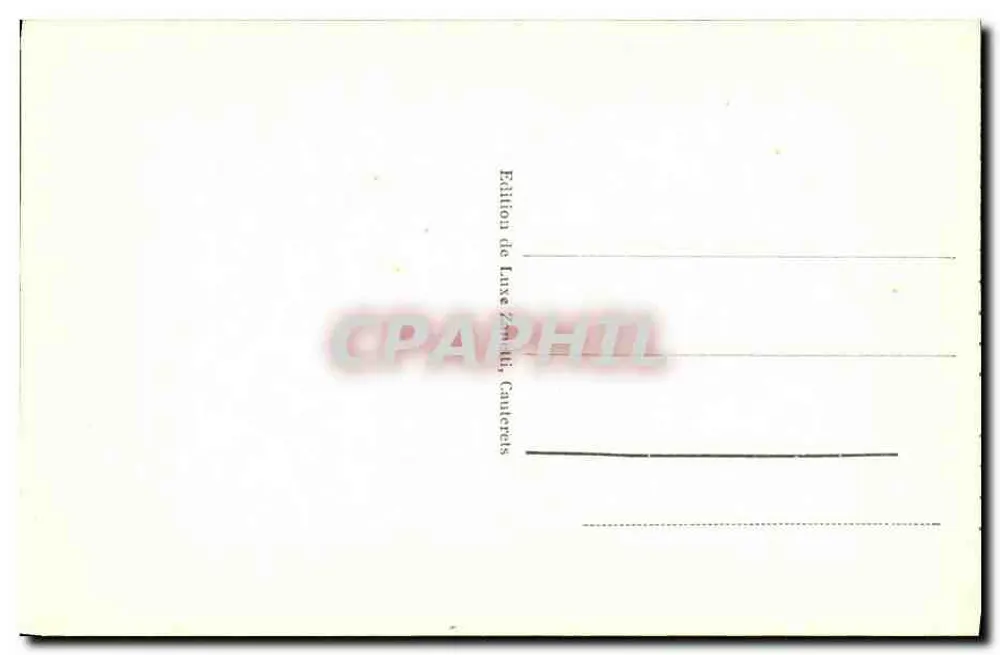 Cauterets - Mauhourat und Petit St-Sauveur — Édition de Luxe Zemil, Cauterets, n°45 - Rückseite